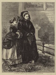 Un Boceto Reciente en el Cementerio de Sandringham